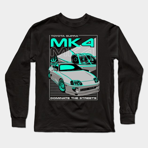 Supra MK4 Long Sleeve T-Shirt by Harrisaputra